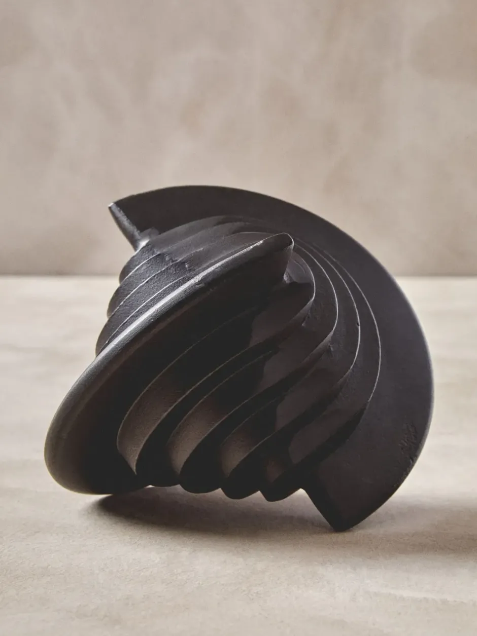 Statues & Sculptures Table Top|Abstract^Inception 17cm Black Metal Indoor Sculpture