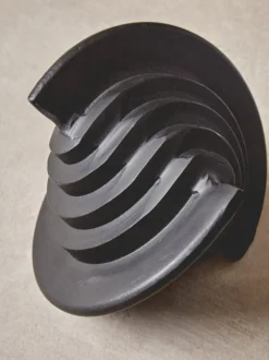 Statues & Sculptures Table Top|Abstract^Inception 17cm Black Metal Indoor Sculpture