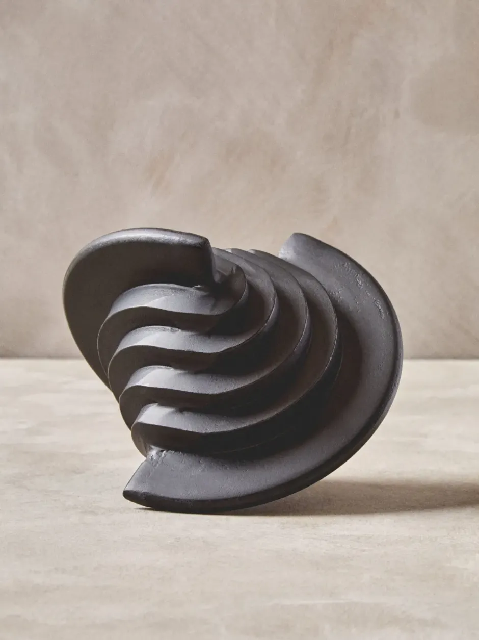 Statues & Sculptures Table Top|Abstract^Inception 17cm Black Metal Indoor Sculpture