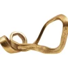 Statues & Sculptures Table Top|Abstract^Infinite Loop 17cm Gold Metal Indoor Sculpture