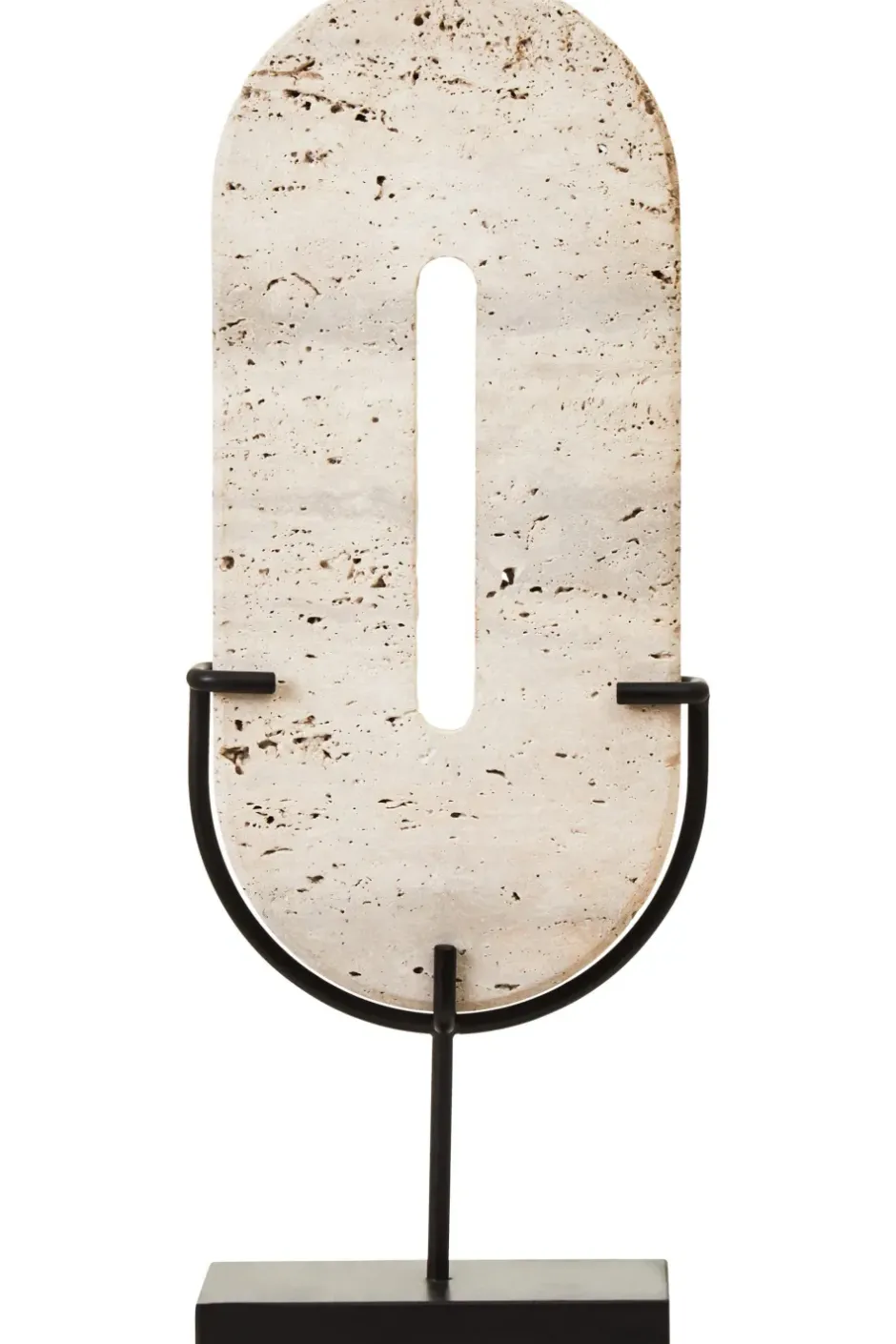 Statues & Sculptures Table Top|Abstract^Infinite Oval 60cm Stone Indoor Sculpture