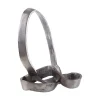 Statues & Sculptures Table Top|Abstract^Infinity Knot 22cm Black Metal Indoor Sculpture