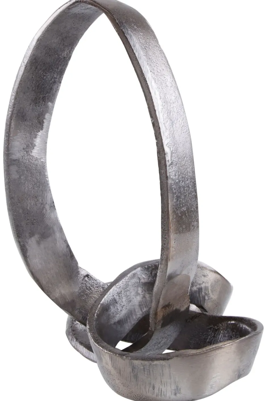 Statues & Sculptures Table Top|Abstract^Infinity Knot 22cm Black Metal Indoor Sculpture