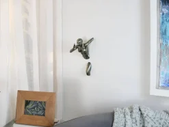 Statues & Sculptures Figurative|Wall Art^Infinity Woman 28cm Anthracite Resin Wall Sculpture