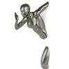 Statues & Sculptures Figurative|Wall Art^Infinity Woman 50cm Anthracite Resin Wall Sculpture