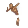 Statues & Sculptures Figurative|Wall Art^Infinity Woman 28cm Bronze Resin Wall Sculpture