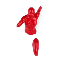 Statues & Sculptures Figurative|Wall Art^Infinity Woman 28cm Red Resin Wall Sculpture
