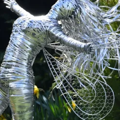 Statues & Sculptures Fairies^Kaida Fairy Metal Wire Garden Sculpture