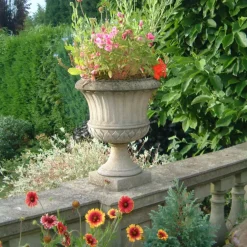 Statues & Sculptures Large|Round^Kensington Urn Stone Garden Planter