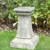 Statues & Sculptures Plinths & Pedestals^Keymer Column Stone Garden Pedestal