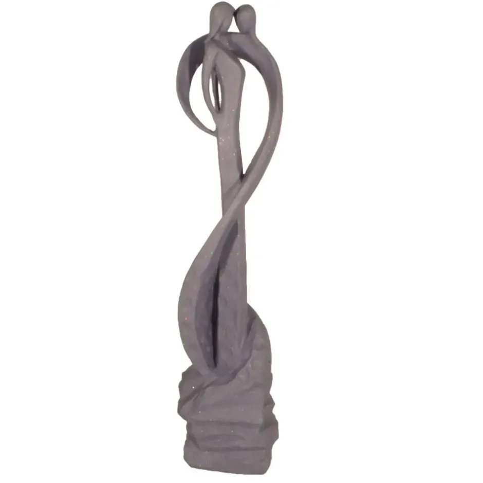 Statues & Sculptures Modern^Loving Kiss 82cm Modern Poly Resin Garden Statue