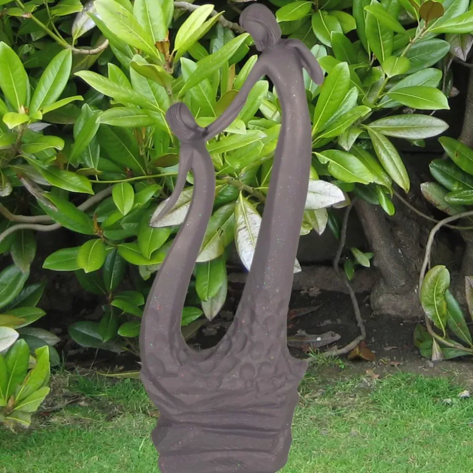 Statues & Sculptures Modern^Loving Mother 80cm Modern Poly Resin Garden Statue