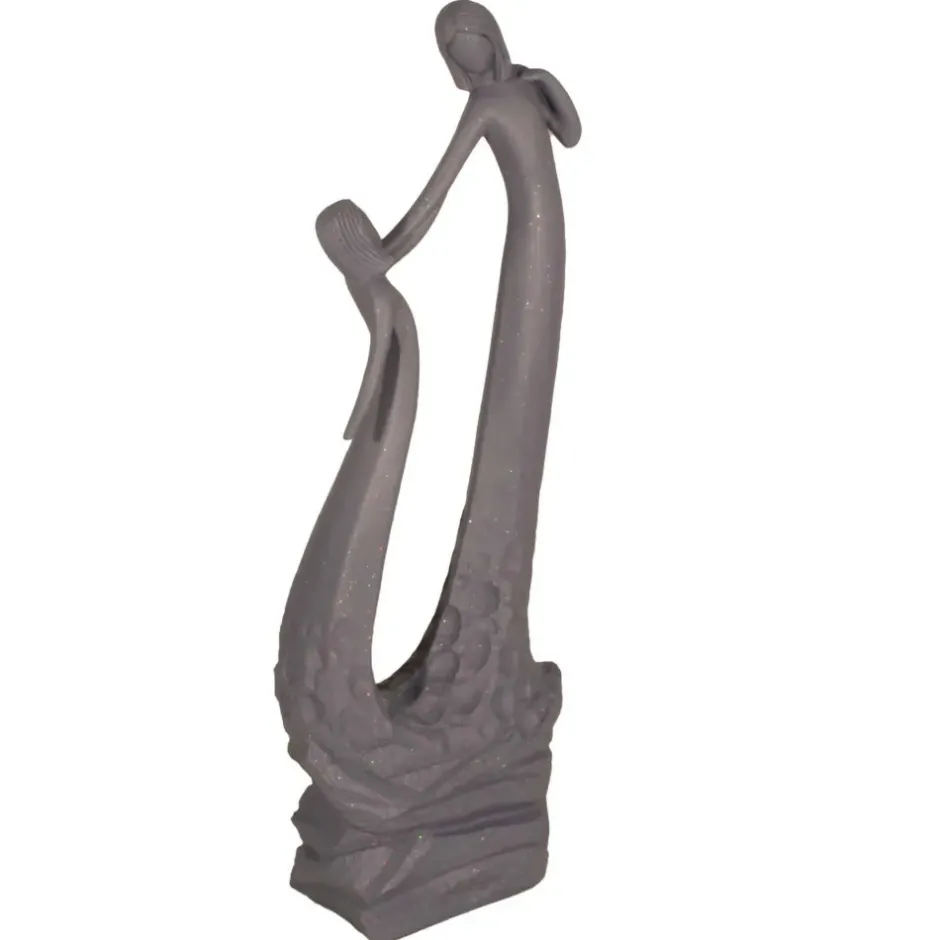 Statues & Sculptures Modern^Loving Mother 80cm Modern Poly Resin Garden Statue