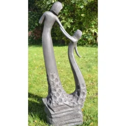 Statues & Sculptures Modern^Loving Mother Modern Poly Resin Garden Statue