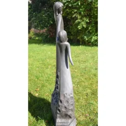 Statues & Sculptures Modern^Loving Mother Modern Poly Resin Garden Statue
