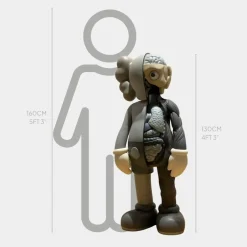 Statues & Sculptures Figurative|Floor Standing^Lucify Biofusion 130cm Grey Resin Indoor Sculpture
