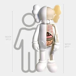 Statues & Sculptures Giant|Figurative^Lucify Biofusion 187cm White Resin Indoor Sculpture