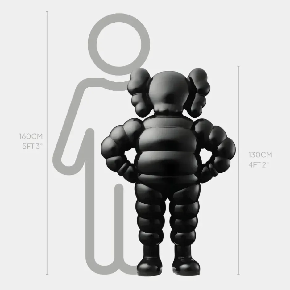 Statues & Sculptures Figurative|Floor Standing^Lucify Bounce 130cm Black Resin Indoor Sculpture