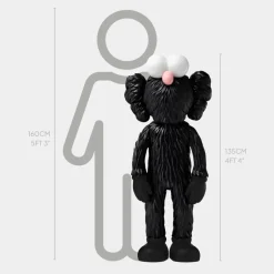 Statues & Sculptures Figurative|Floor Standing^Lucify Fuzz 135cm Black Resin Indoor Sculpture