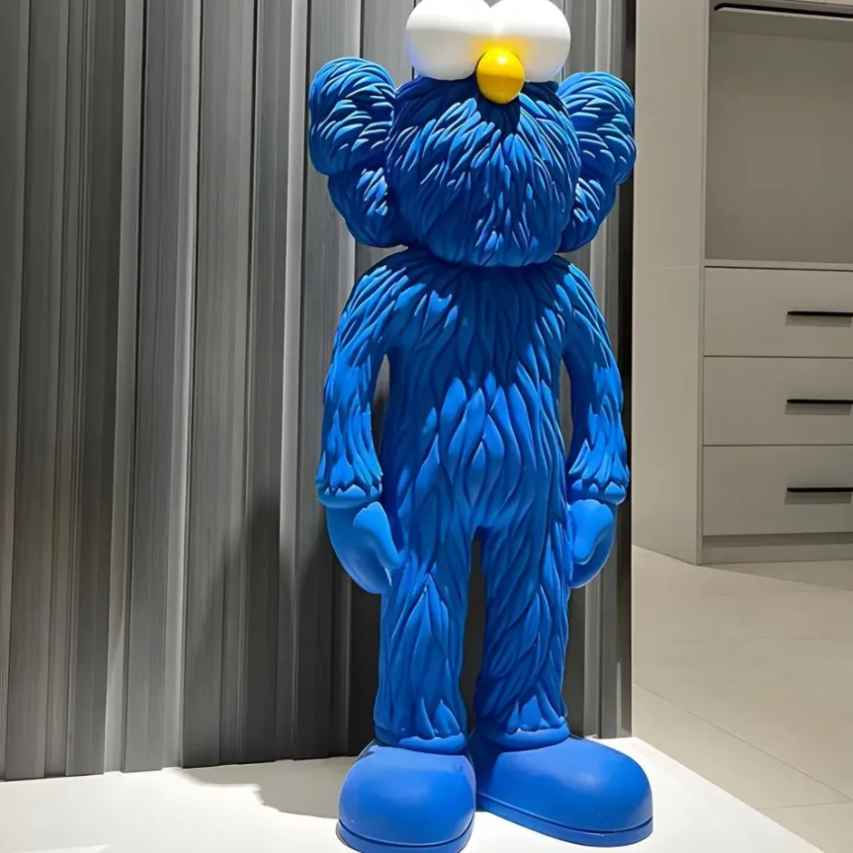 Statues & Sculptures Figurative|Floor Standing^Lucify Fuzz 135cm Blue Resin Indoor Sculpture