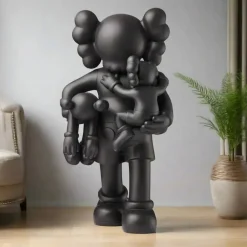 Statues & Sculptures Giant|Figurative^Lucify Go 200cm Black Resin Indoor Sculpture