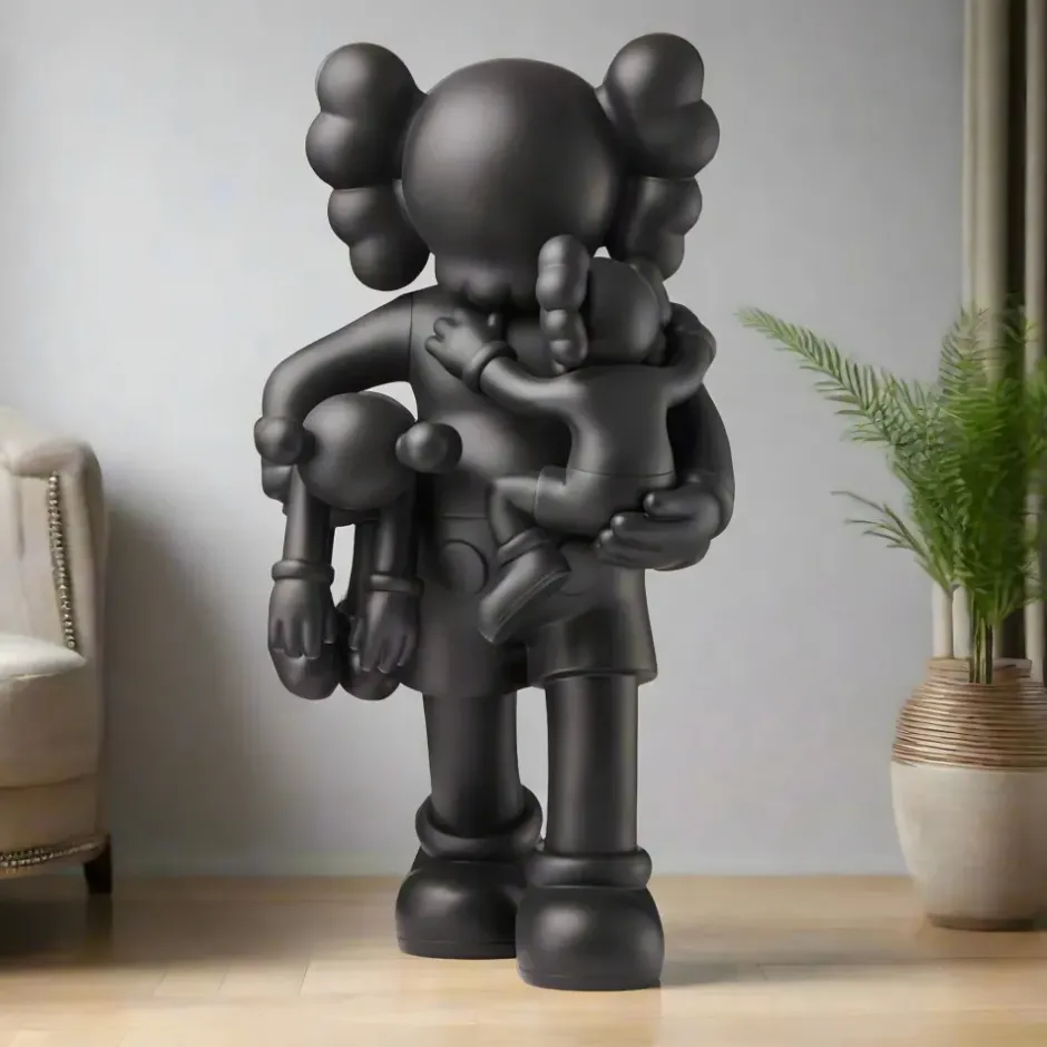 Statues & Sculptures Giant|Figurative^Lucify Go 180cm Black Resin Indoor Sculpture