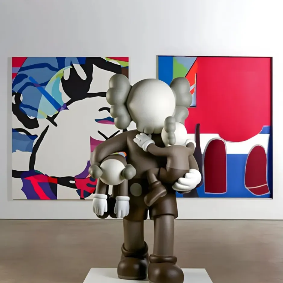Statues & Sculptures Giant|Figurative^Lucify Go 200cm Brown Resin Indoor Sculpture