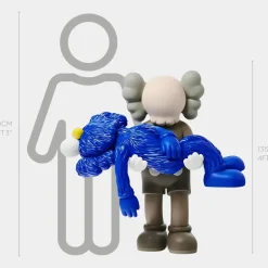 Statues & Sculptures Floor Standing|Figurative^Lucify Guardian 135cm Blue Resin Indoor Sculpture