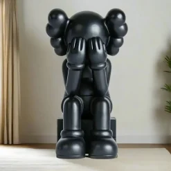 Statues & Sculptures Figurative|Floor Standing^Lucify Hide 70cm Black Resin Indoor Sculpture