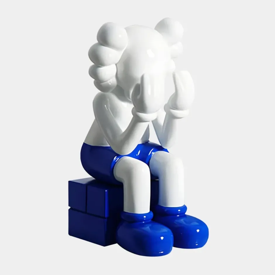 Statues & Sculptures Figurative|Pop Art^Lucify Hide 70cm White Resin Indoor Sculpture