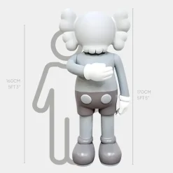 Statues & Sculptures Giant|Figurative^Lucify Motion 170cm Grey Resin Indoor Sculpture v1