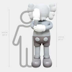 Statues & Sculptures Giant|Figurative^Lucify Motion 170cm Grey Resin Indoor Sculpture v3