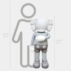 Statues & Sculptures Figurative|Floor Standing^Lucify Motion 130cm Grey Resin Indoor Sculpture v2