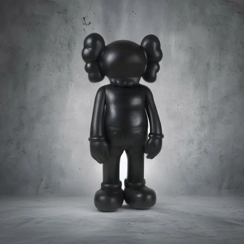 Statues & Sculptures Giant|Figurative^Lucify Seek 170cm Cosmic Black Resin Indoor Sculpture