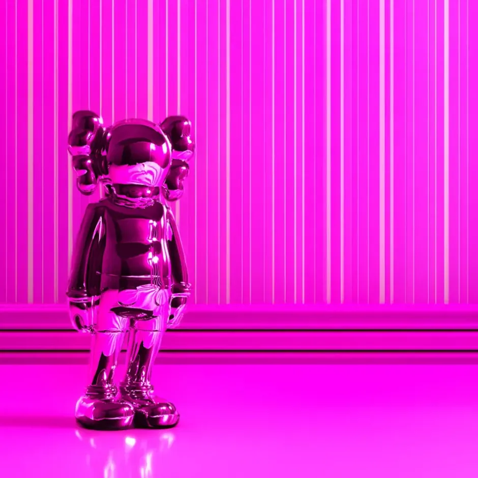 Statues & Sculptures Figurative|Floor Standing^Lucify Seek 135cm Pink Resin Indoor Sculpture