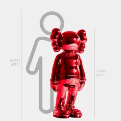 Statues & Sculptures Figurative|Floor Standing^Lucify Seek 135cm Red Resin Indoor Sculpture