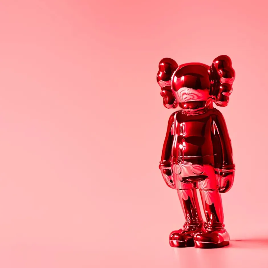 Statues & Sculptures Figurative|Floor Standing^Lucify Seek 135cm Red Resin Indoor Sculpture