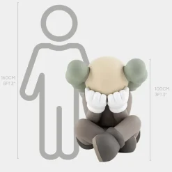 Statues & Sculptures Figurative|Floor Standing^Lucify Solace 92cm Brown Resin Indoor Sculpture