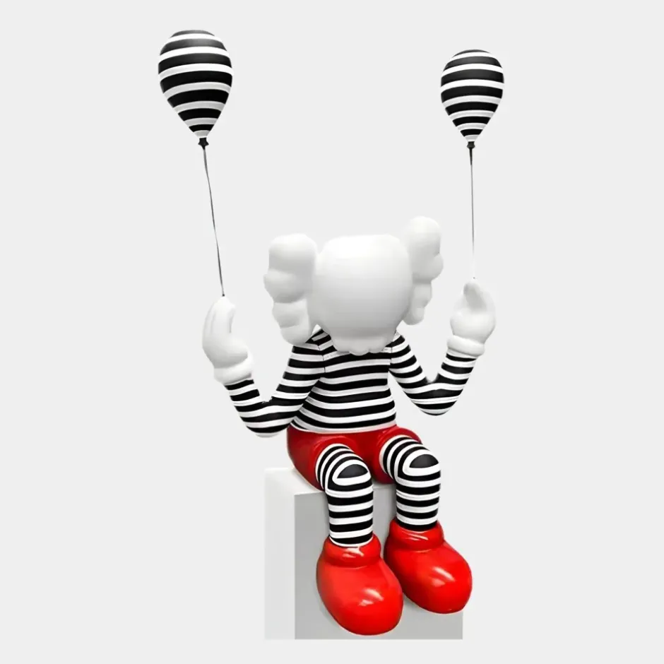 Statues & Sculptures Figurative|Floor Standing^Lucify Up 70cm Red Resin Indoor Sculpture
