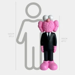 Statues & Sculptures Figurative|Floor Standing^Lucify Vogue 130cm Black Resin Indoor Sculpture