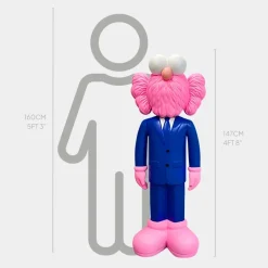 Statues & Sculptures Figurative|Floor Standing^Lucify Vogue 147cm Blue Resin Indoor Sculpture v2