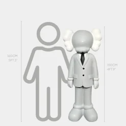 Statues & Sculptures Figurative|Floor Standing^Lucify Vogue 150cm Grey Resin Indoor Sculpture