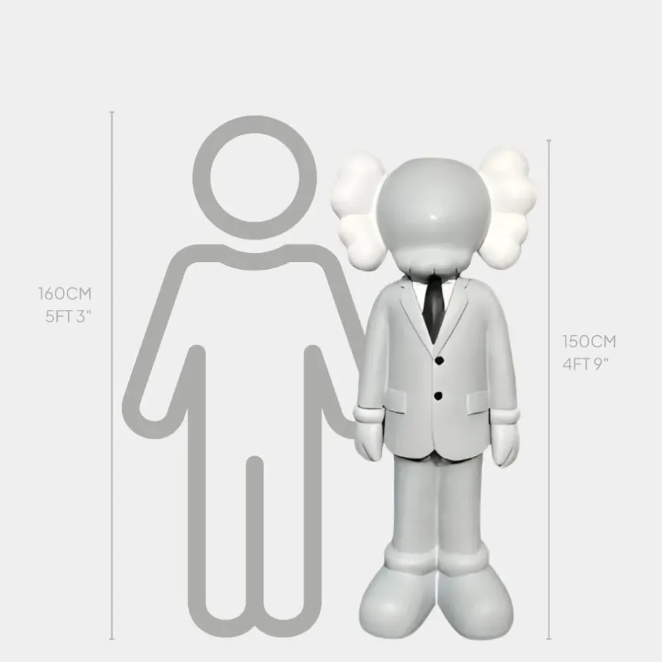 Statues & Sculptures Figurative|Floor Standing^Lucify Vogue 150cm Grey Resin Indoor Sculpture