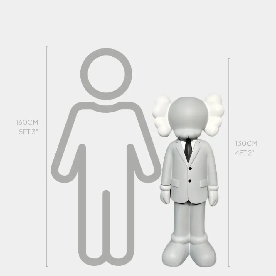 Statues & Sculptures Figurative|Floor Standing^Lucify Vogue 130cm Grey Resin Indoor Sculpture v1