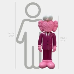 Statues & Sculptures Figurative|Floor Standing^Lucify Vogue 130cm Magenta Resin Indoor Sculpture