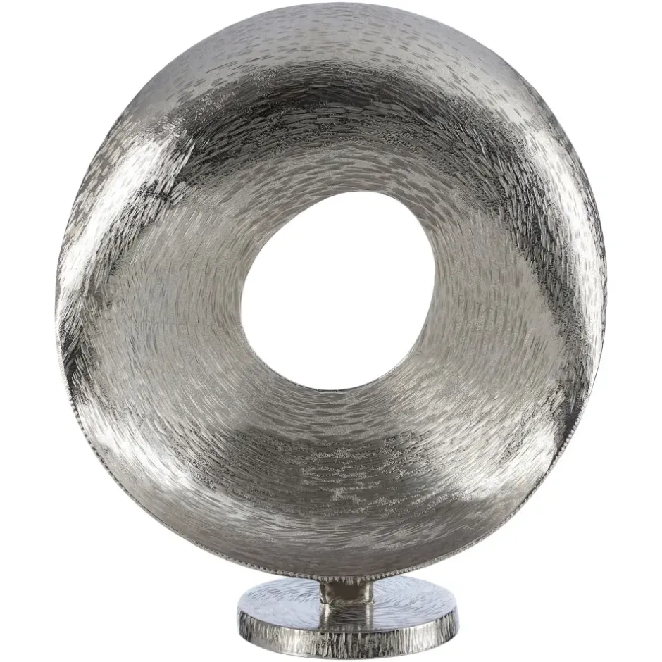 Statues & Sculptures Table Top|Abstract^Luminaris 50cm Silver Metal Indoor Sculpture
