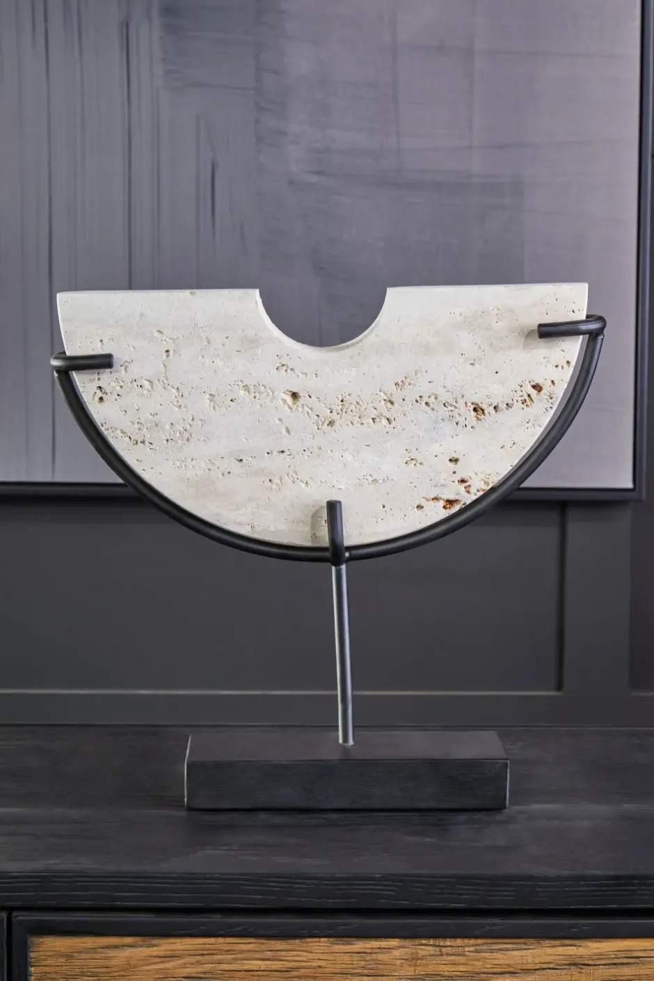 Statues & Sculptures Table Top|Abstract^Lunar Fragment 33cm Stone Indoor Sculpture