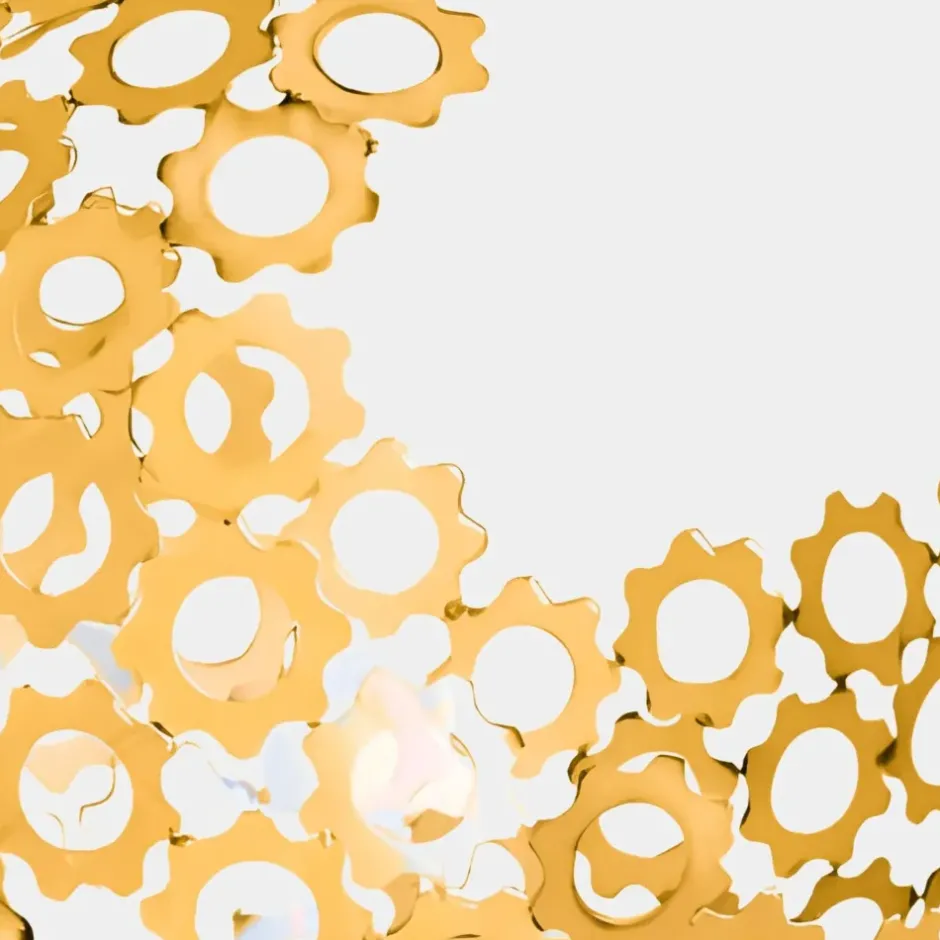 Statues & Sculptures Table Top|Abstract^Lunar Sphere 48cm Gold Metal Indoor Sculpture