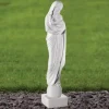 Statues & Sculptures Virgin Mary^Madonna & Child 45cm Marble Resin Garden Statue