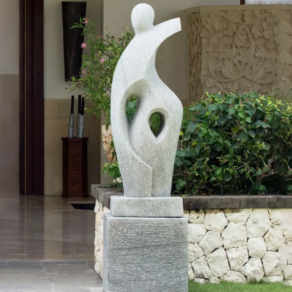 Statues & Sculptures Contemporary^Majestic Contemporary Stone Garden Sculpture